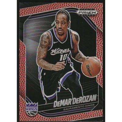 2024-25 Panini Prizm Black Prizms Basketball #71 DeMar DeRozan