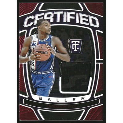2024-25 Totally Certified Certified Baller Materials Mirror Red #11 De'Aaron Fox