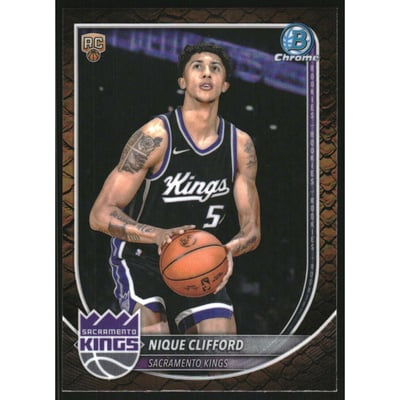 2025-26 Bowman Chrome Reptilian Refractors #BCV24 Nique Clifford