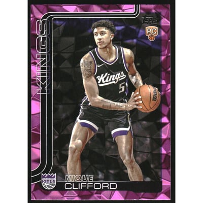 2025-26 Topps Diamante Pink #224 Nique Clifford