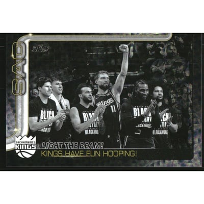 2025-26 Topps Flash Drop #295 Light The Beam!/Doug McDermott/Jake LaRavia/Devin Carter/Domantas Sabonis/Jae Crowder
