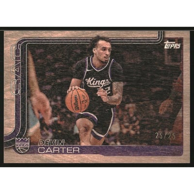 2025-26 Topps Wood #165 Devin Carter