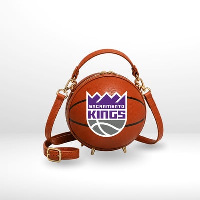 Sacramento Kings by Jill Martin Basketball Crossbody Fan Bag