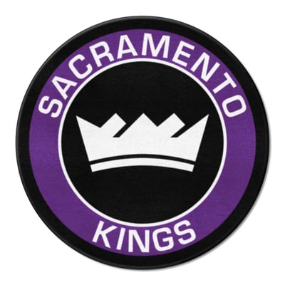 Sacramento Kings Logo Brands 27" Diameter Roundel Mat