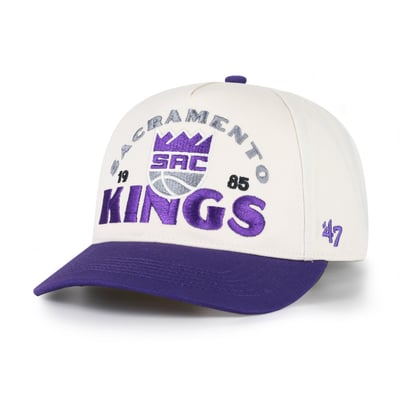 Sacramento Kings '47 Arcitext Hitch Adjustable Hat - Natural