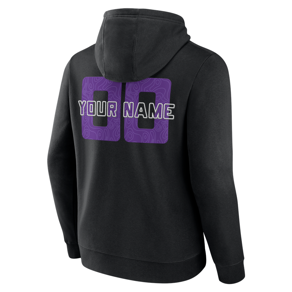 Sacramento Kings Custom Stellar Pullover Hoodie - Black