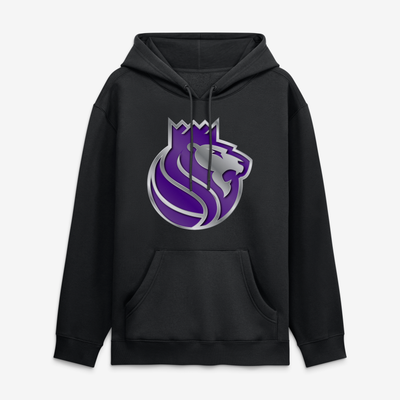 Sacramento Kings  Metallic Mascot Hoodie - Black