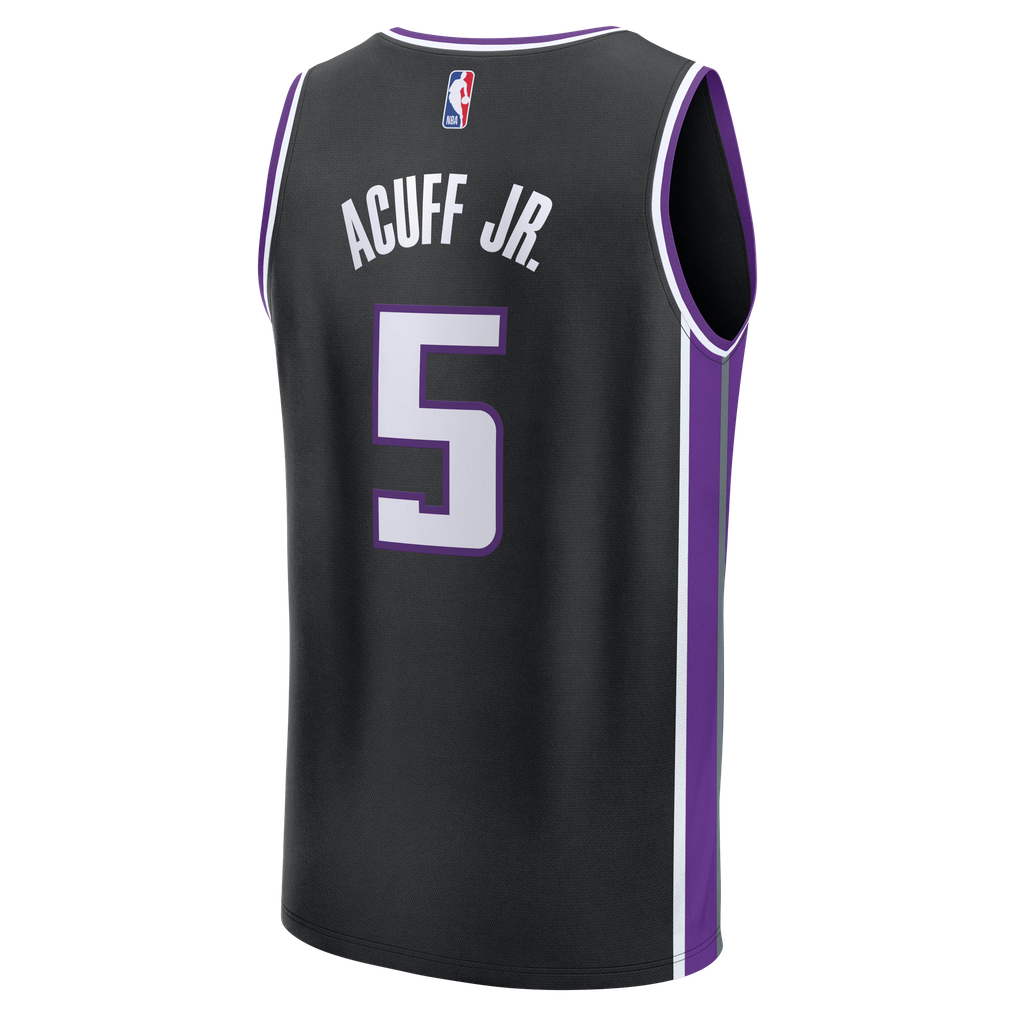 Men's Sacramento Kings Darius Acuff Jr. Fanatics Black 2026 NBA Draft ...