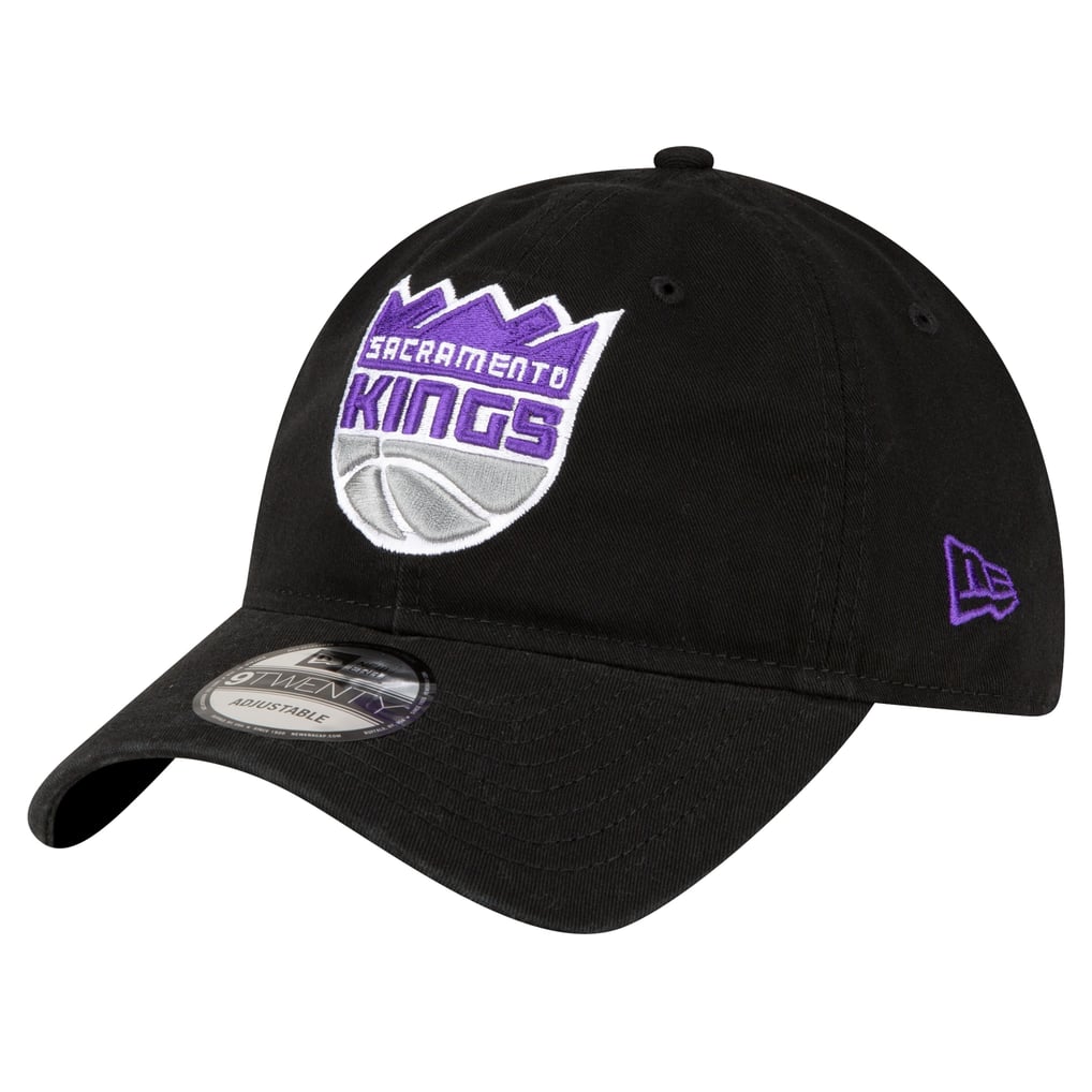 Sacramento Kings New Era Team 2.0 9TWENTY Adjustable Hat - Black