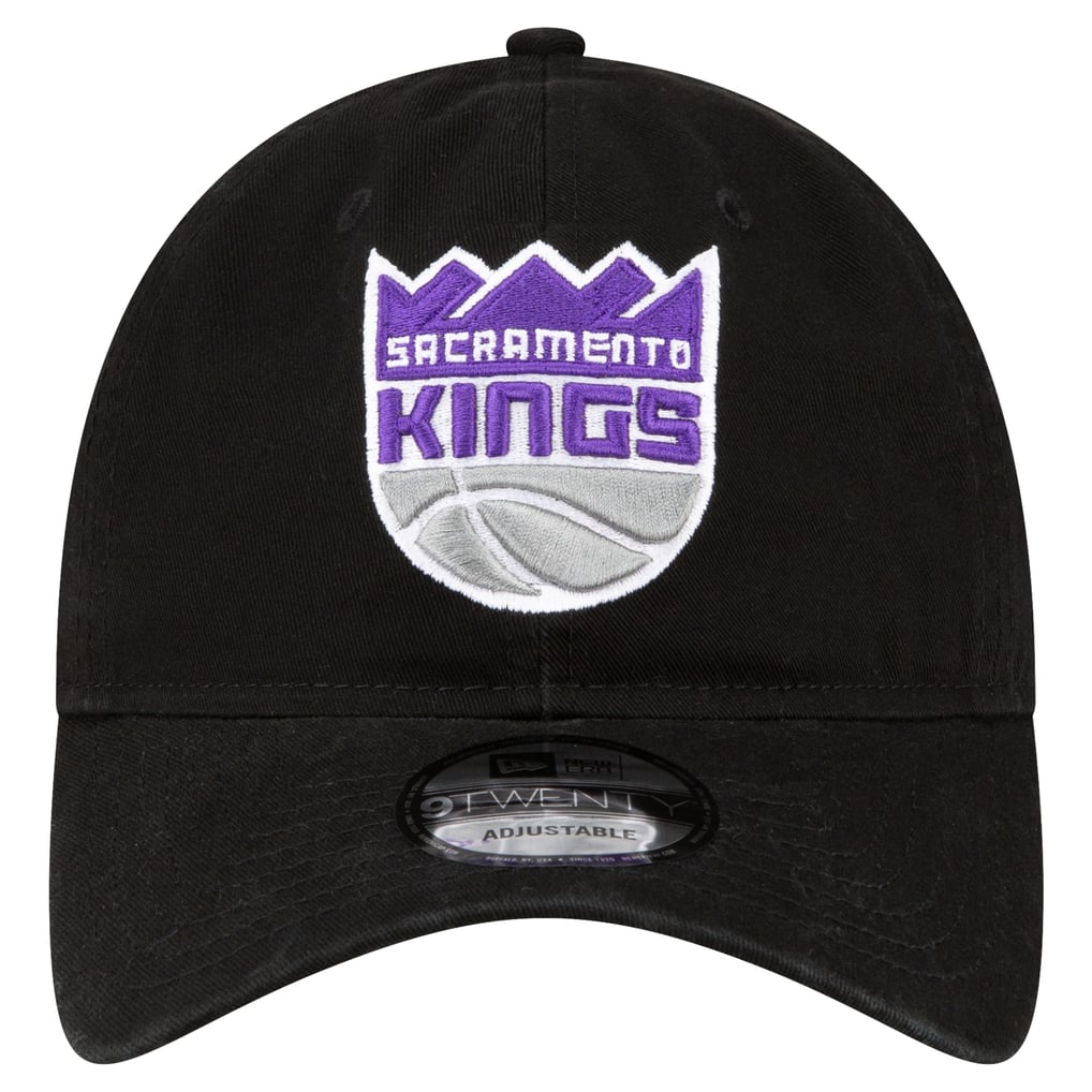 Sacramento Kings New Era Team 2.0 9TWENTY Adjustable Hat - Black