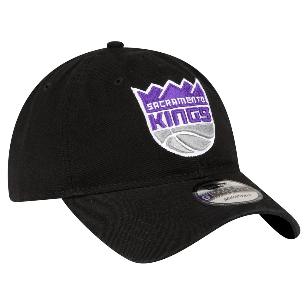 Sacramento Kings New Era Team 2.0 9TWENTY Adjustable Hat - Black