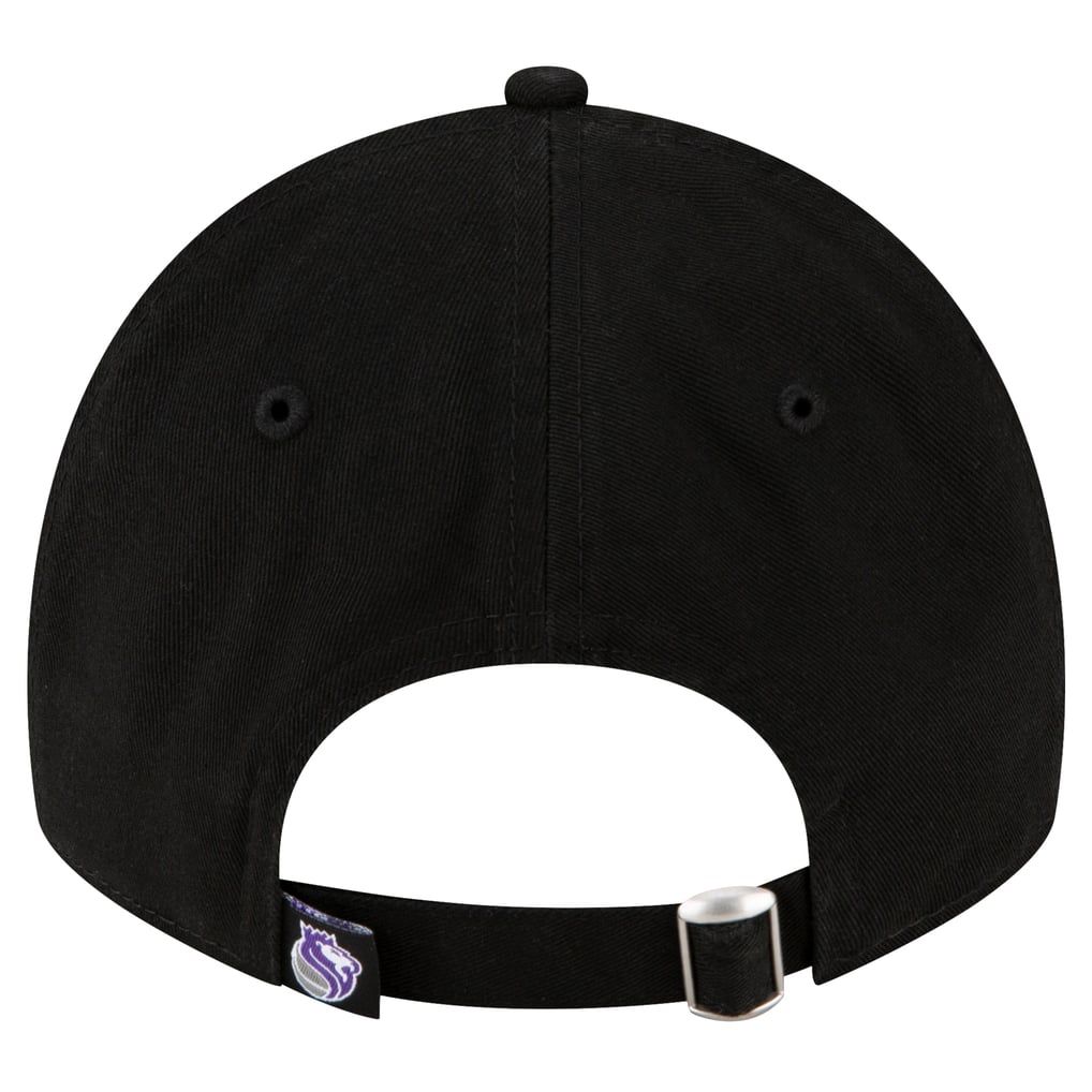Sacramento Kings New Era Team 2.0 9TWENTY Adjustable Hat - Black