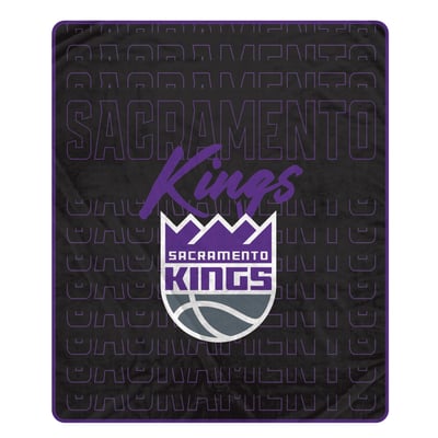 Sacramento Kings Pegasus Echo Script Fade 50" x 60" Ultra Soft Throw Blanket