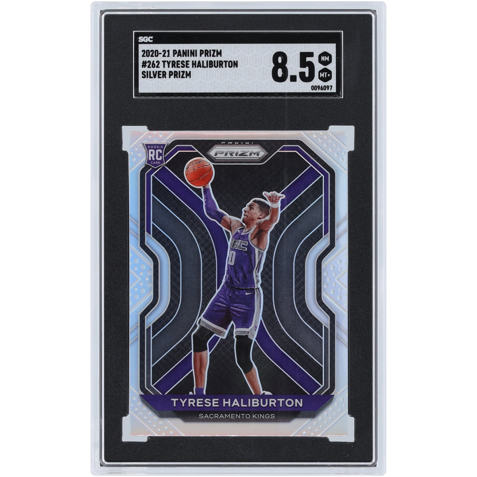 Tyrese Haliburton Sacramento Kings 2020-21 Panini Prizm Silver 