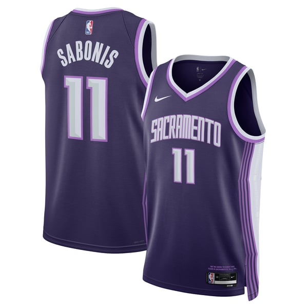 sacramento kings jersey dress Nike Domantas Sabonis Purple 2025/26 Swingman elegant fashion