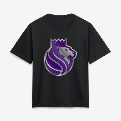 Sacramento Kings Women's Forged Mascot T-Shirt - Black
