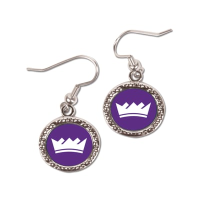 Sacramento Kings WinCraft Women's Round Dangle Earrings