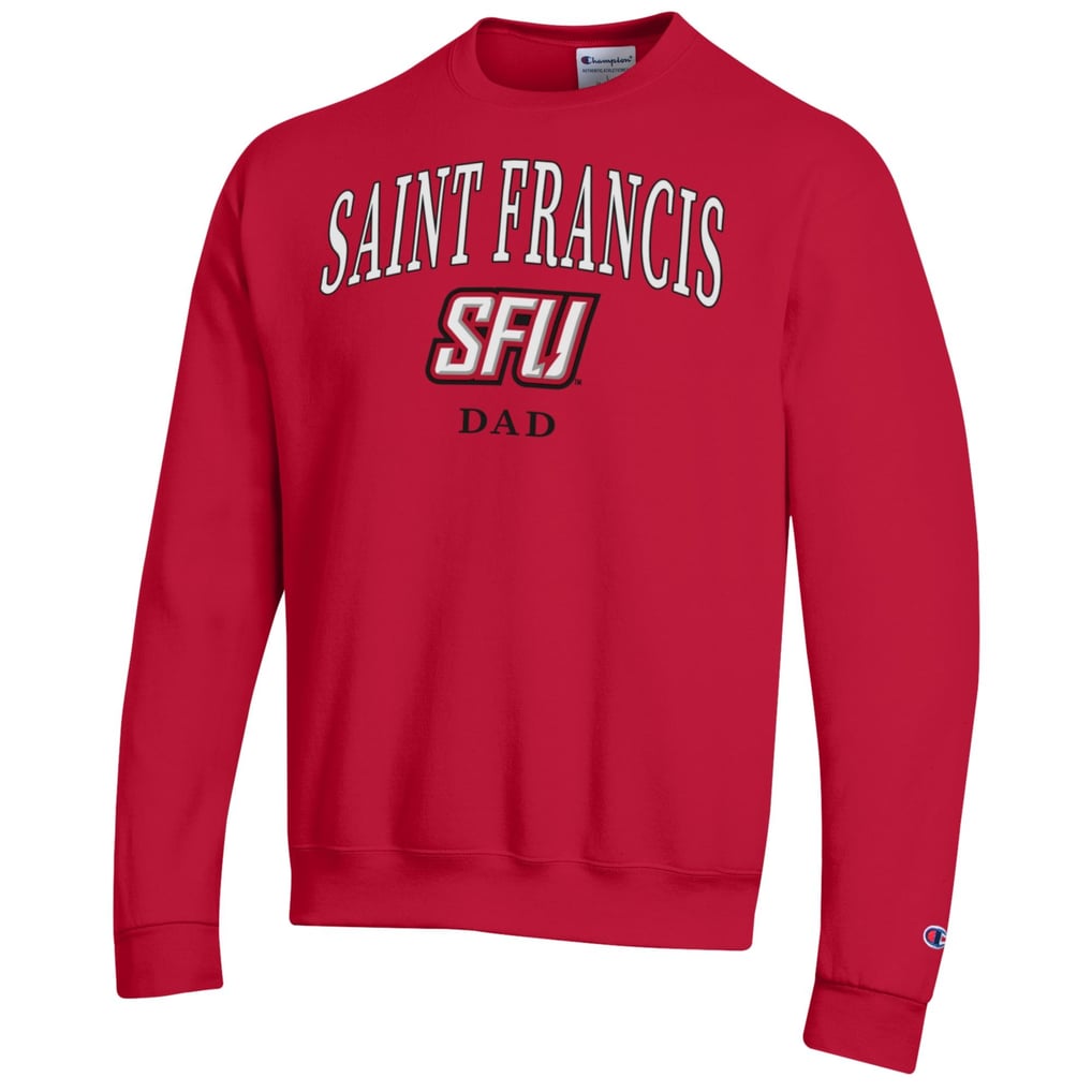  Saint Francis Red Flash Champion Arch Dad Eco Powerblend Sweatshirt - Red