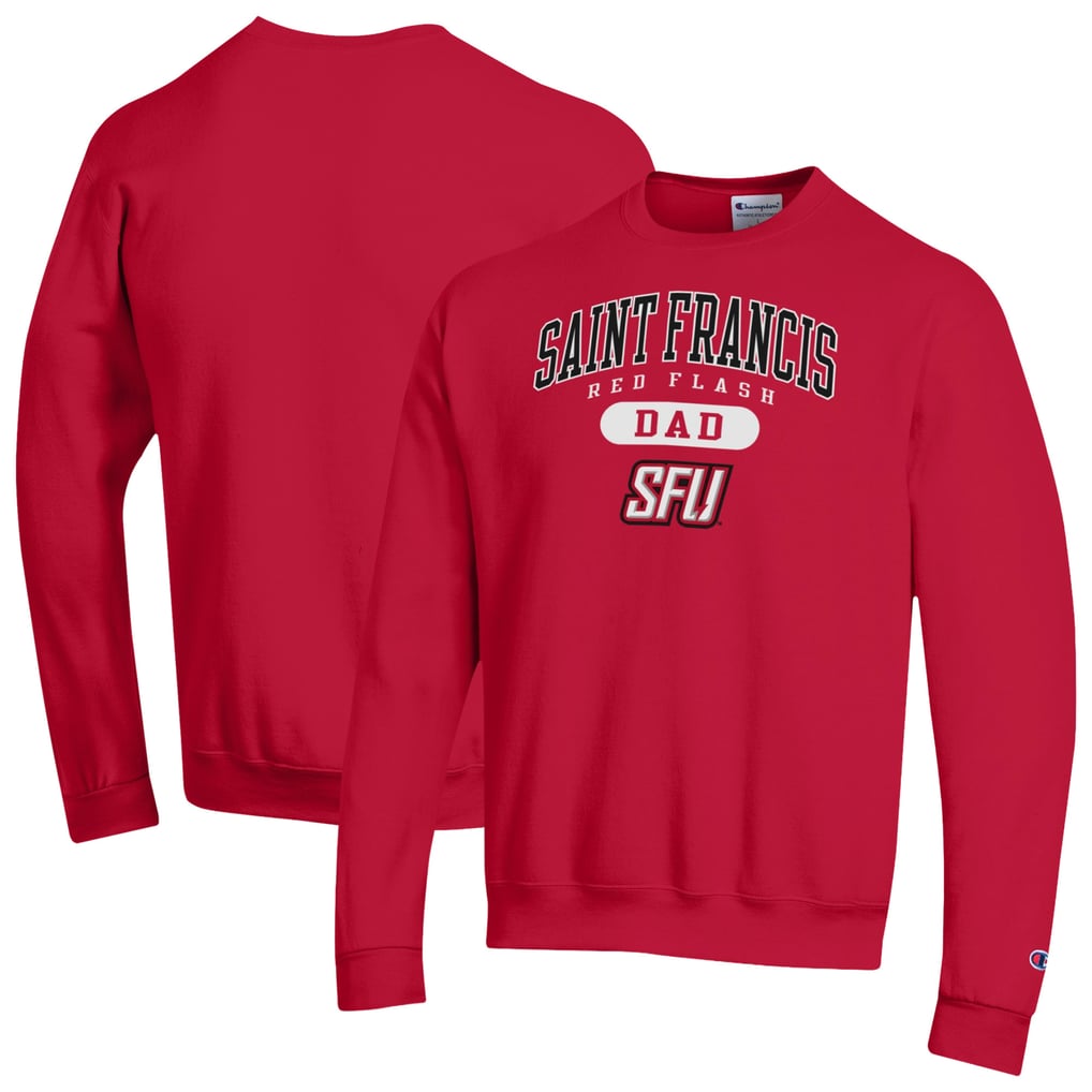 Saint Francis Red Flash Champion Dad Pill Box Eco Powerblend Sweatshirt - Red