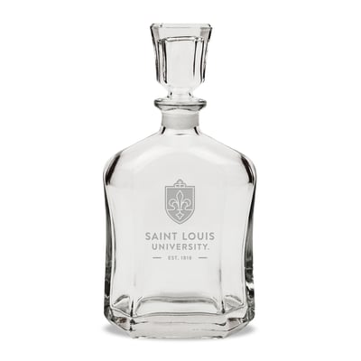 Saint Louis Billikens 23.75oz. Crystal Whisky Decanter