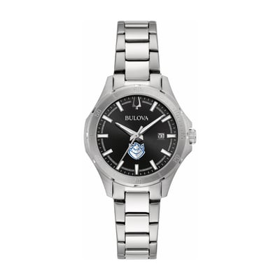 Saint Louis Billikens Bulova Women's Stainless Steel Classic Sport Watch - Black