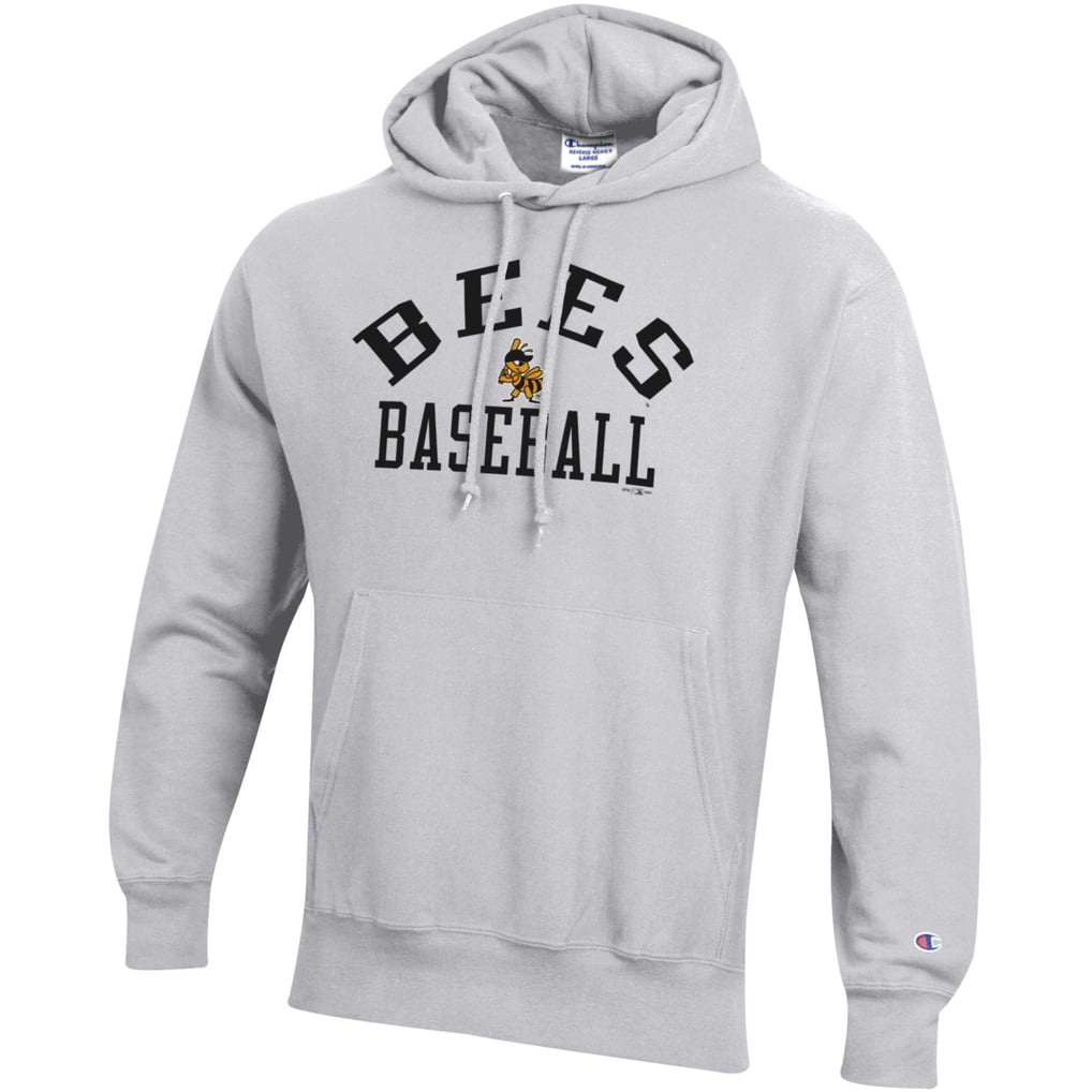 Salt Lake Bees Champion Baseball Reverse Weave Pullover Hoodie - Gray