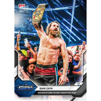 Sami Zayn - 2026 WWE Topps NOW® - Card 96