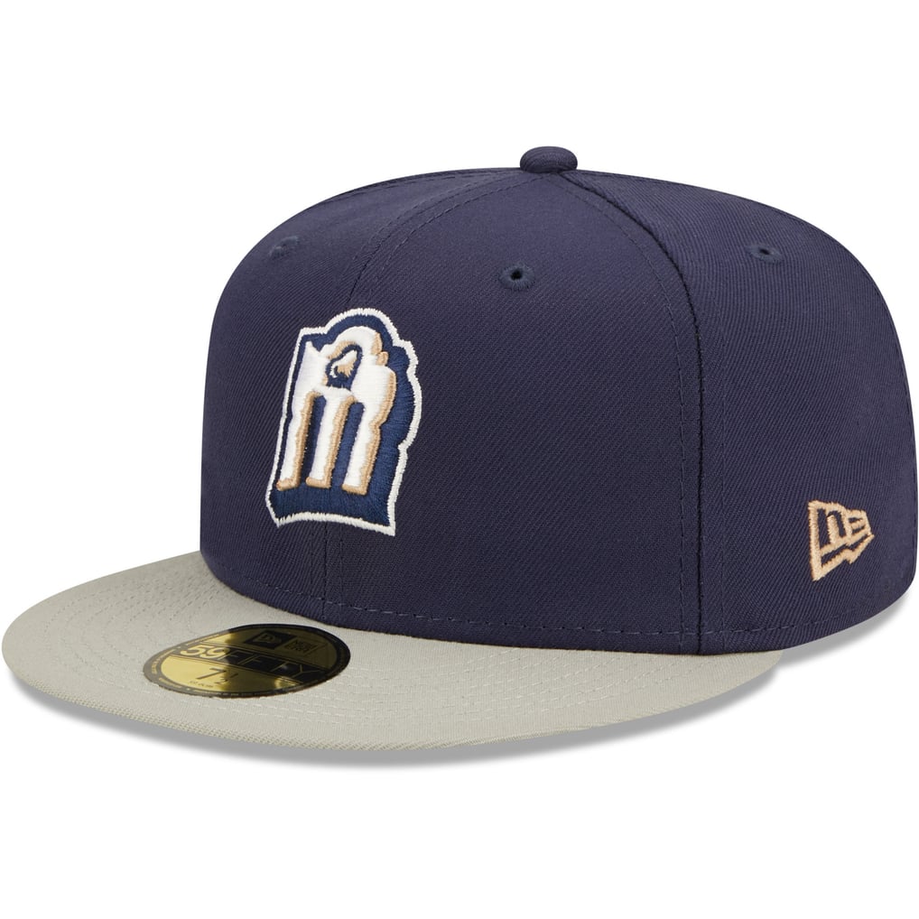 San Antonio Missions New Era Authentic Collection 59FIFTY Fitted Hat - Navy