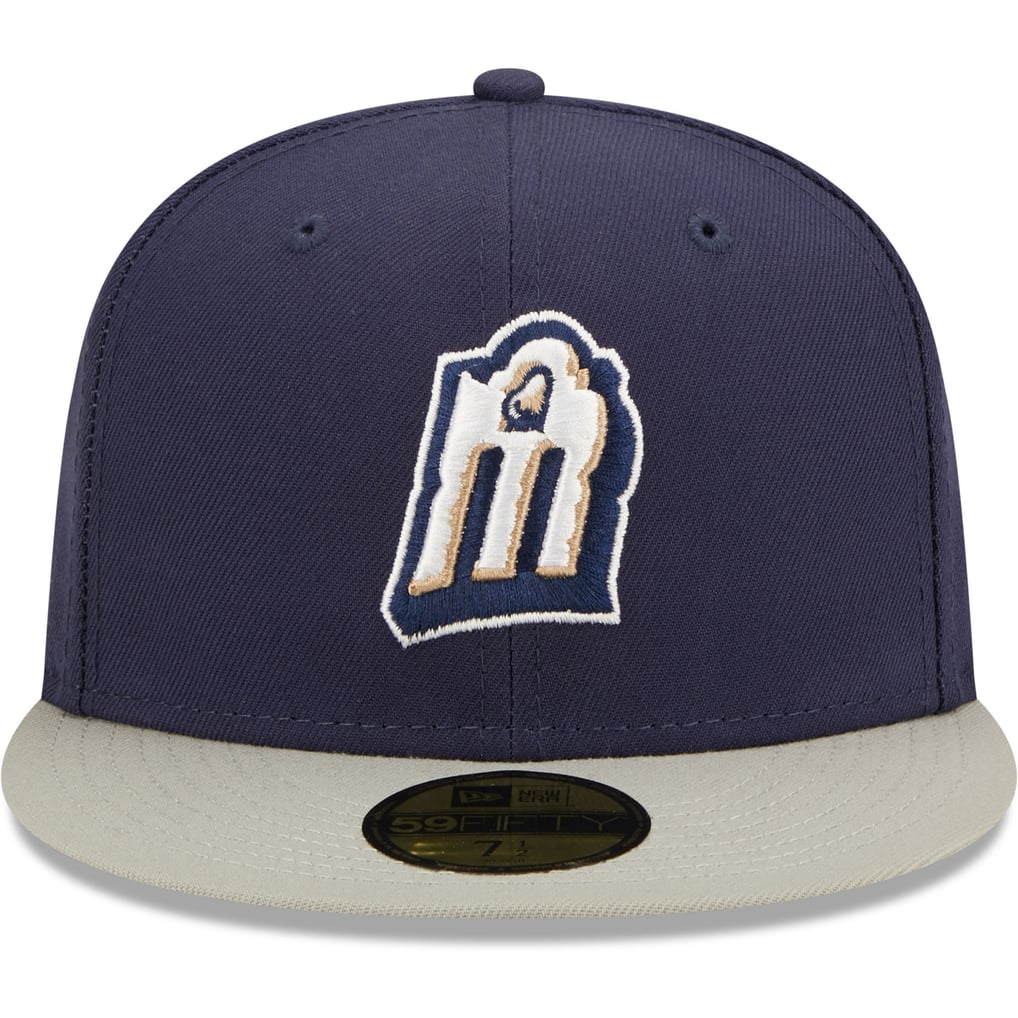 San Antonio Missions New Era Authentic Collection 59FIFTY Fitted Hat - Navy