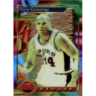 1993-94 Finest Refractors #45 Terry Cummings
