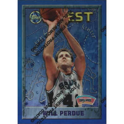 1995-96 Finest Refractors #185 Will Perdue