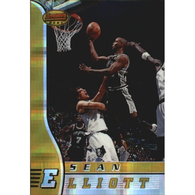 1996-97 Bowman's Best Atomic Refractors #60 Sean Elliott