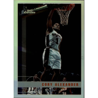 1997-98 Topps Chrome Refractors #193 Cory Alexander