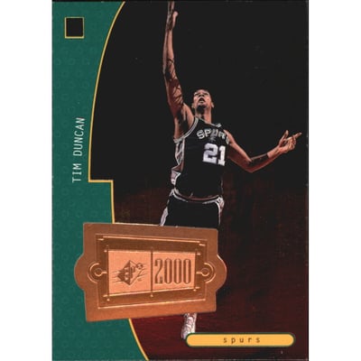 1998-99 SPx Finite #154 Tim Duncan SPx