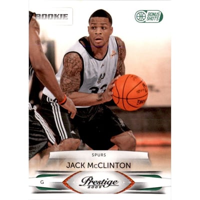2009-10 Prestige Bonus Shots Green #249 Jack McClinton