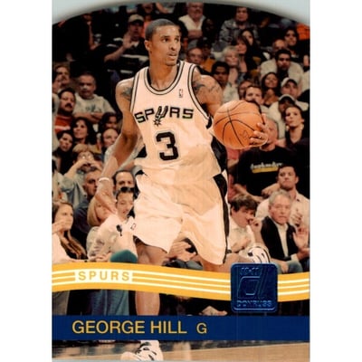 2010-11 Donruss Die Cuts Sapphire #107 George Hill