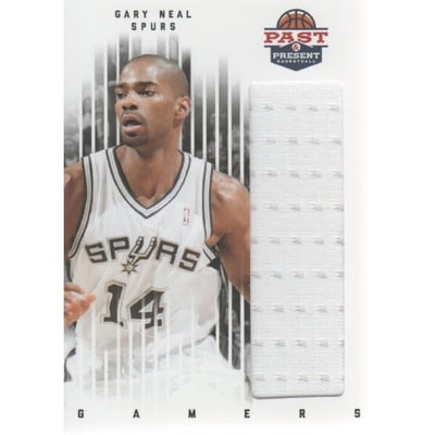 2011-12 Panini Past and Present Gamers Jerseys #48 Gary Neal