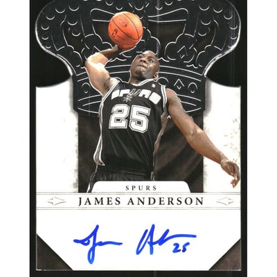 2011-12 Panini Preferred #263 James Anderson CR/99 AU