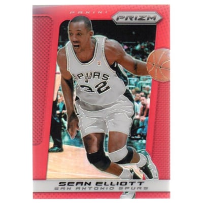 2013-14 Panini Prizm Prizms Red #206 Sean Elliott