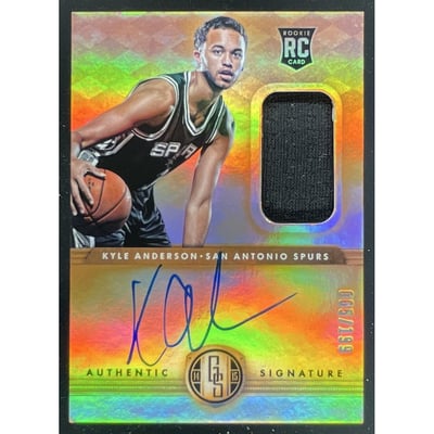 2014-15 Panini Gold Standard #217 Kyle Anderson RC Auto /199