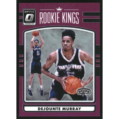 2016-17 Donruss Optic Rookie Kings Purple #24 Dejounte Murray