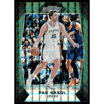 2017-18 Panini Prizm Mosaic Green #35 Pau Gasol