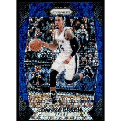 2017-18 Panini Prizm Prizms Fast Break Blue #299 Danny Green