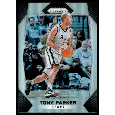 2017-18 Panini Prizm Prizms Silver #291 Tony Parker