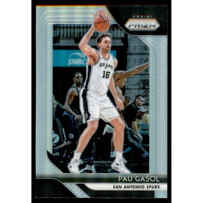2018-19 Panini Prizm Prizms Silver #13 Pau Gasol