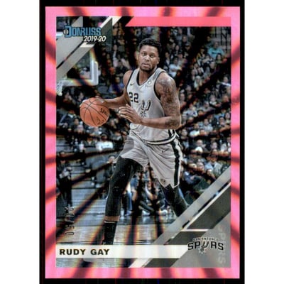2019-20 Donruss Holo Pink Laser #178 Rudy Gay