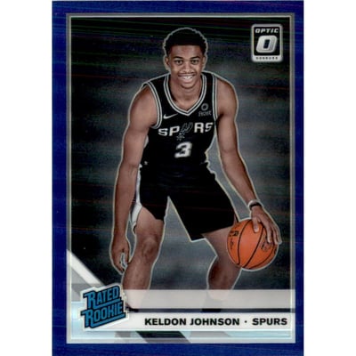 2019-20 Donruss Optic Purple #186 Keldon Johnson RR