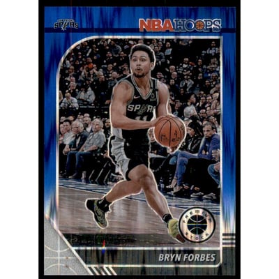 2019-20 Hoops Premium Stock Prizms Blue Flash #270 Bryn Forbes