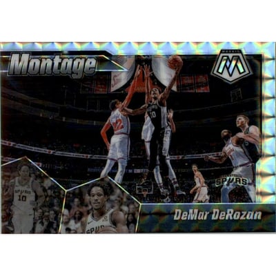 2019-20 Panini Mosaic Montage Mosaic #3 DeMar DeRozan