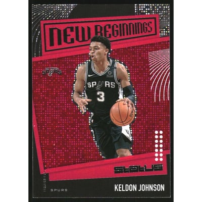2019-20 Panini Status New Beginnings Red #3 Keldon Johnson